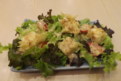 豆腐サラダ